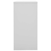 Szafki zamykane, 5 szt., jasnoszaro-niebieskie, 90x45x92,5 cm