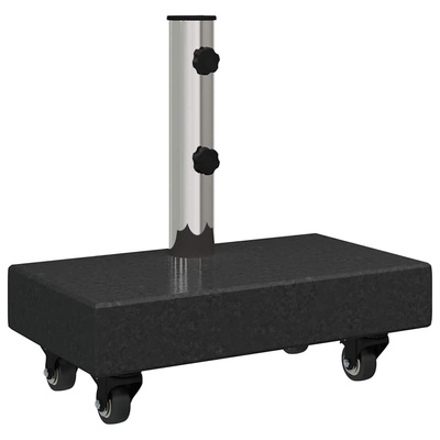 Podstawa do parasola Czarny 45 x 25 x 45 cm Granit