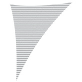 Żagiel przeciwsłoneczny Jasnoszary i biały. 4 x 5 x 6,4 m