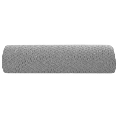 Poduszka na nogi Szary 52 x 20 x 11 cm Pianka z pamięcią
