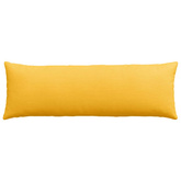 Poduszki na sofę 2 pcs Jasnożółty 120 x 40 cm