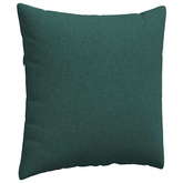 Poduszki na sofę 2 pcs Ciemna zieleń 80 x 80 cm tkanina