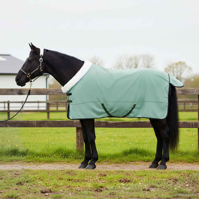 Koc dla Koni Specjalna zieleń 165 cm Polarowy fleece