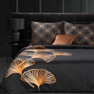 Makosatyna czarny 160x200