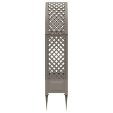 Różany łuk z kolcami Szary 97 x 43 x 218 cm PP