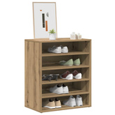 Szafka na buty, dąb artisan 60x35x70 cm materiał drewnopochodny