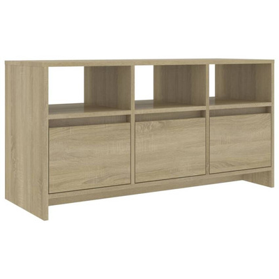 vidaXL Szafka pod TV, dąb sonoma, 102x37,5x52,5 cm