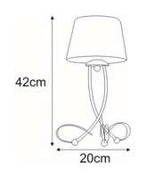 Lampka stołowa K-4083 z serii SOFIA KAJA