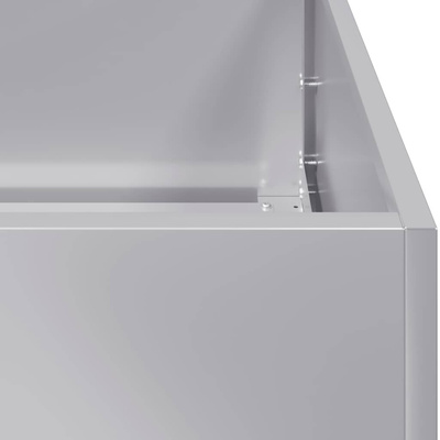 Doniczka 120x80x40 cm Stal ocynkowana