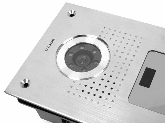 Stacja bramowa z kamerką srebrny kamera 940TVL