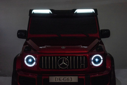 Auto Na Akumulator Mercedes G63 4X4 XXL 24V14AH Czerwony Lakierowany