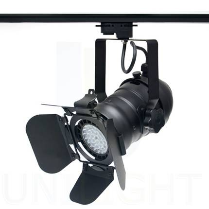 LAMPA SZYNOWA RETRO STUDIO E27 1-FAZOWA CZARNY