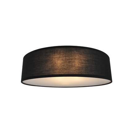 Lampa sufitowa Zumaline clara czarny CL12029-D30-BK