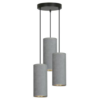 Lampa wisząca BENTE 3 BL PREMIUM GRAY