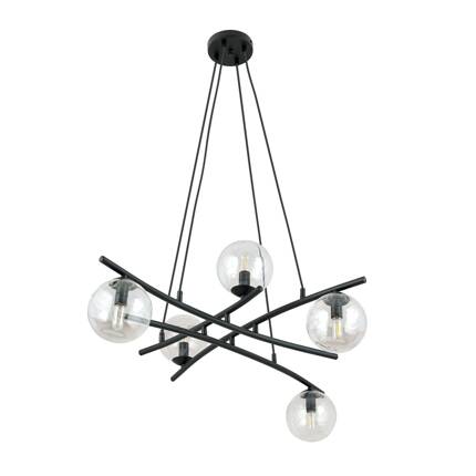 Lampa wisząca ESSA 5 TRANSPARENT