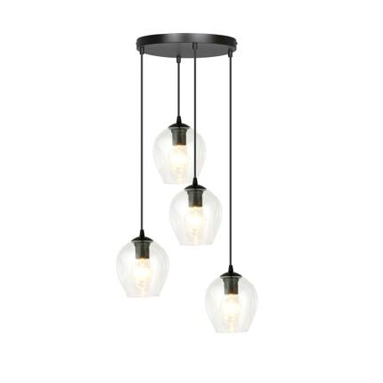 Lampa wisząca  ISTAR 4 BL PREMIUM TRANSPARENT