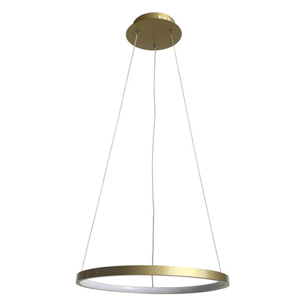 Lampa wisząca LED 25W 40cm złota Lune 31-76120