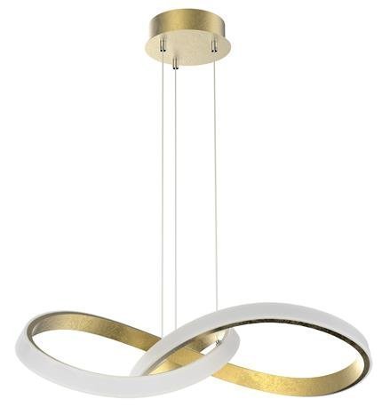 Lampa wisząca biało-złota LED 4000K Paros A0025-310