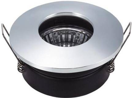 Oprawa stropowa hermetyczna chrom okrągła IP65 SH-12 2258911