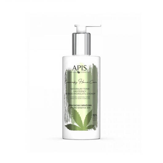 Apis cannabis home care naturalny tonik łagodzący na bazie hydrolatu z konopi 300 ml 133710