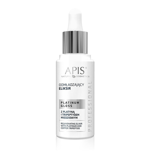 Apis platinum gloss odmładzający eliksir z platyną i tripeptydem miedziowym 30 ml  147086