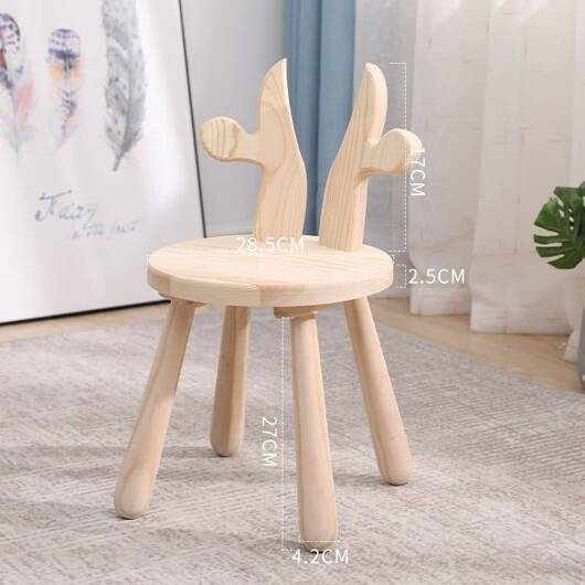 Drewniane Krzesełko Sarna dla dziecka