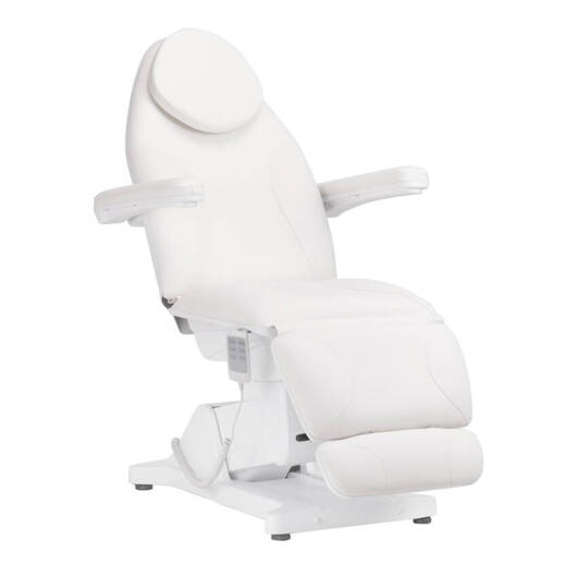 Fotel kosmetyczny elektryczny Sillon Basic 3 siln. biały  146496