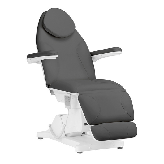 Fotel kosmetyczny elektryczny Sillon Basic 3 siln. szary  146497