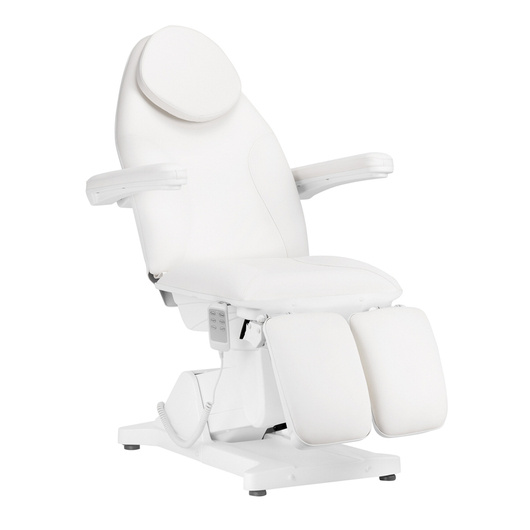 Fotel kosmetyczny elektryczny Sillon Basic pedi 3 siln. biały  146499