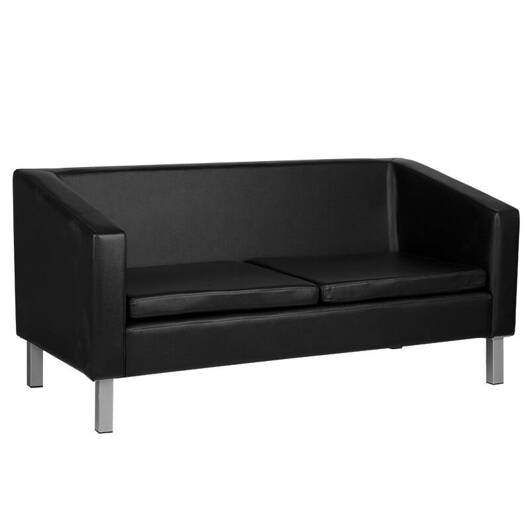 Gabbiano sofa do poczekalni BM18003 czarna 126716