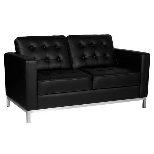 Gabbiano sofa do poczekalni BM18019 czarna 126714