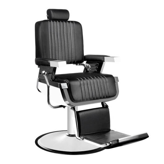 Hair System fotel barberski Royal X czarny 124710