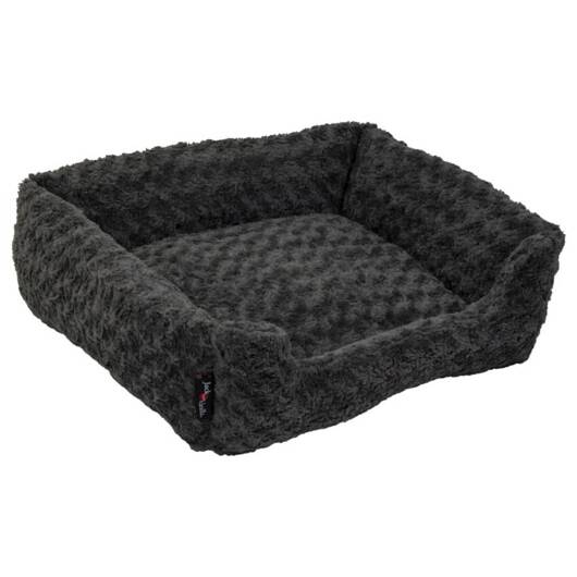 Jack and Vanilla Legowisko sofa Softy S, 60x52x18 cm, szare rozety