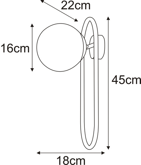 Kinkiet K-4964 z serii FINESTRA