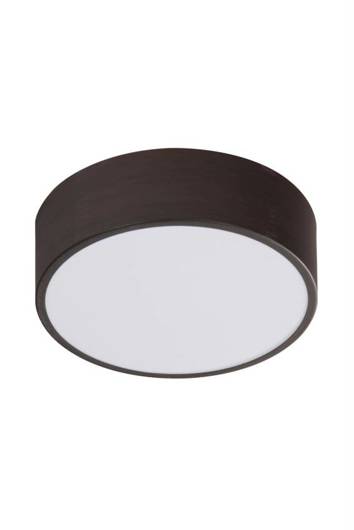 Lampa czarno-biała okrągła plafon 22W G10Q Ringo 10-49585