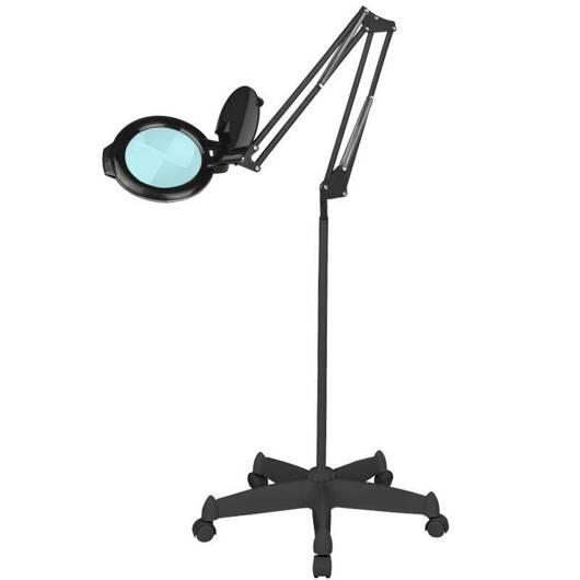 Lampa lupa led Glow Moonlight 8012/5' black ze statywem 115253