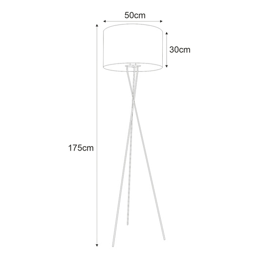 Lampa podłogowa K-4329 z serii AURO