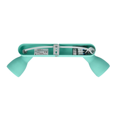 Lampa ścienna listwa 2X40W E14 miętowy PICARDO 92-50595
