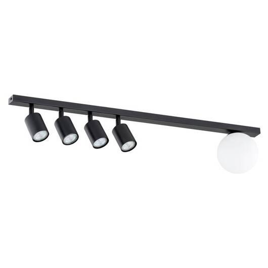 Lampa sufitowa BASTER 5 BLACK