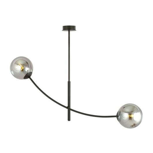 Lampa sufitowa  HUNTER 2 BLACK/GRAFIT