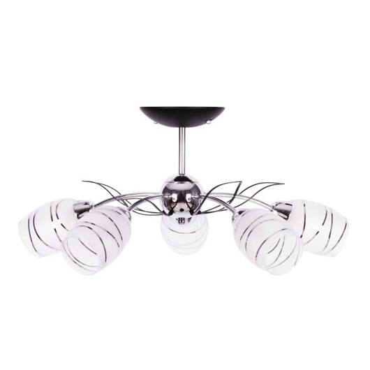 Lampa sufitowa K-JSL-6093/5 CHR z serii XENA