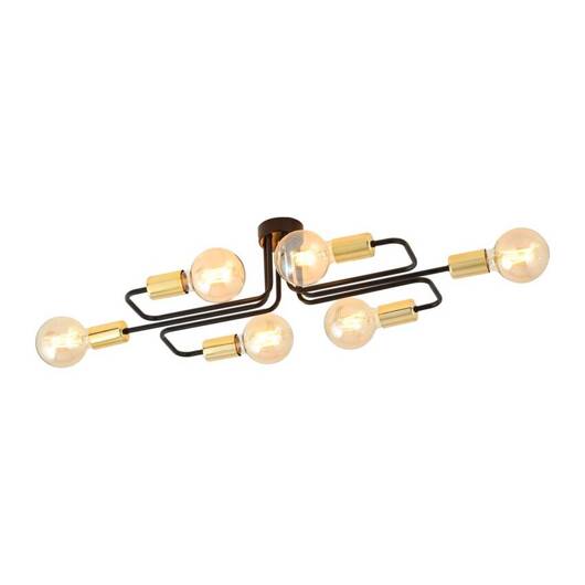 Lampa sufitowa VEKEN 6A GOLD