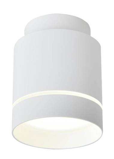 Lampa sufitowa biała oprawa oczko LED 12W Tuba Candellux 2275918