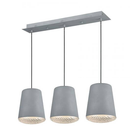 Lampa wisząca  BETON 3xE27 150cm