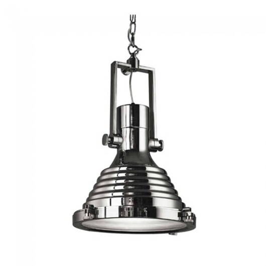 Lampa wisząca E27 chrom loft industrialny 125cm