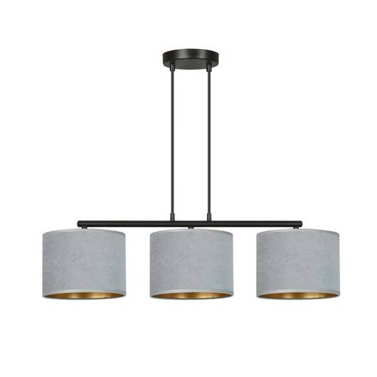 Lampa wisząca HILDE 3 BL GRAY