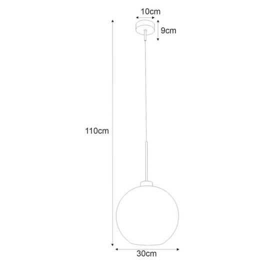 Lampa wisząca K-4850 z serii ALDAR