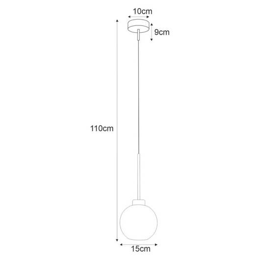 Lampa wisząca K-4877 z serii ALDAR