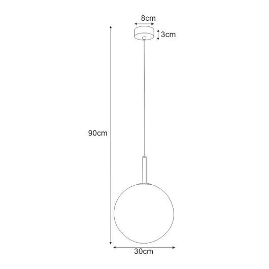 Lampa wisząca K-4887 z serii FARO