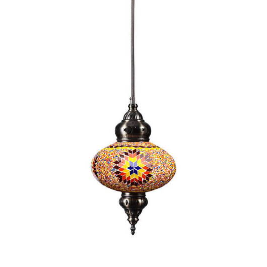 Lampa wisząca mozaikowa orientalne ULFN327B